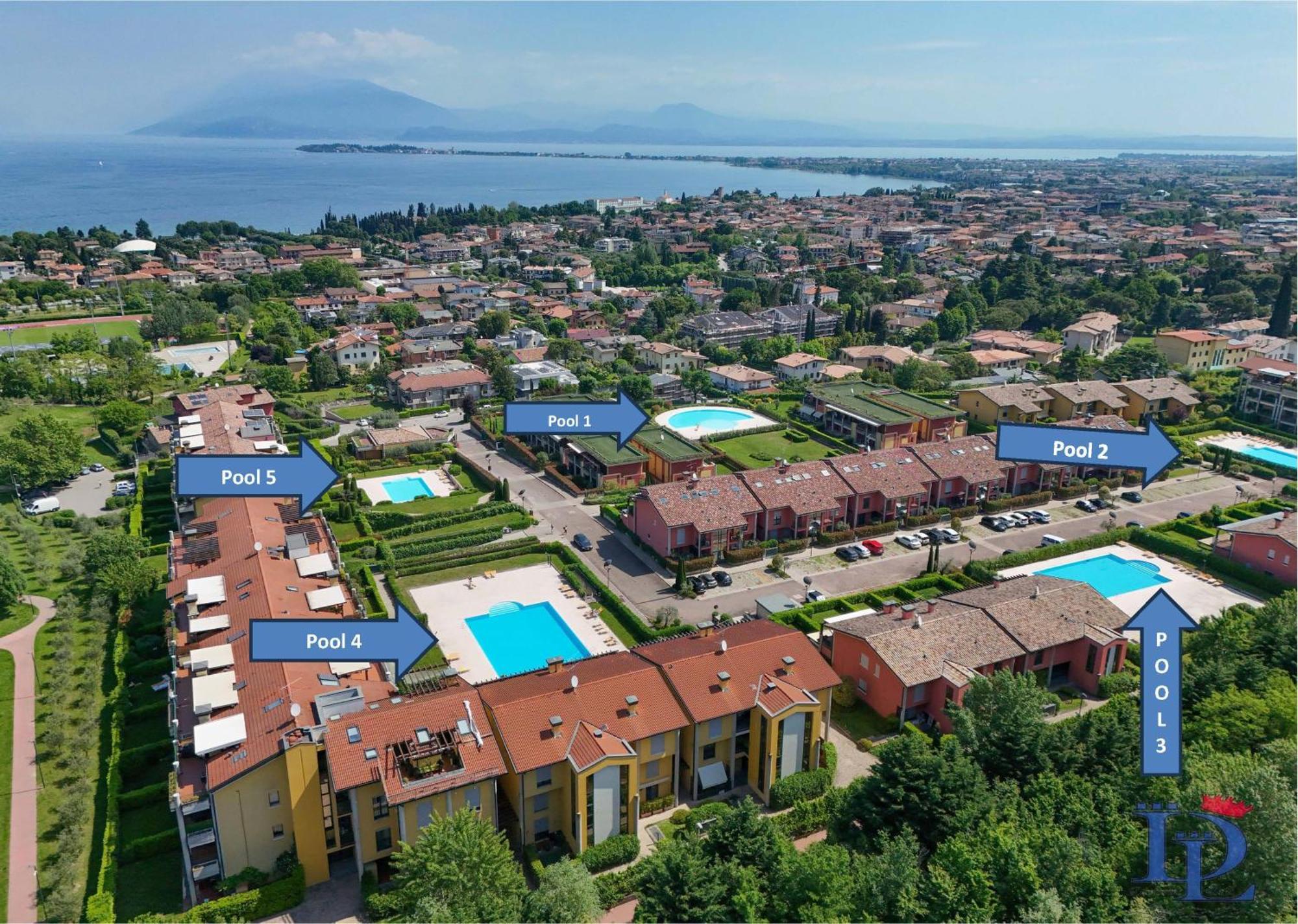 דסנזאנו דל גארדה Desenzanoloft Official Partner Marriott Homes & Villas - Paradise Lake View In A 5 Pools Exclusive Residence מראה חיצוני תמונה