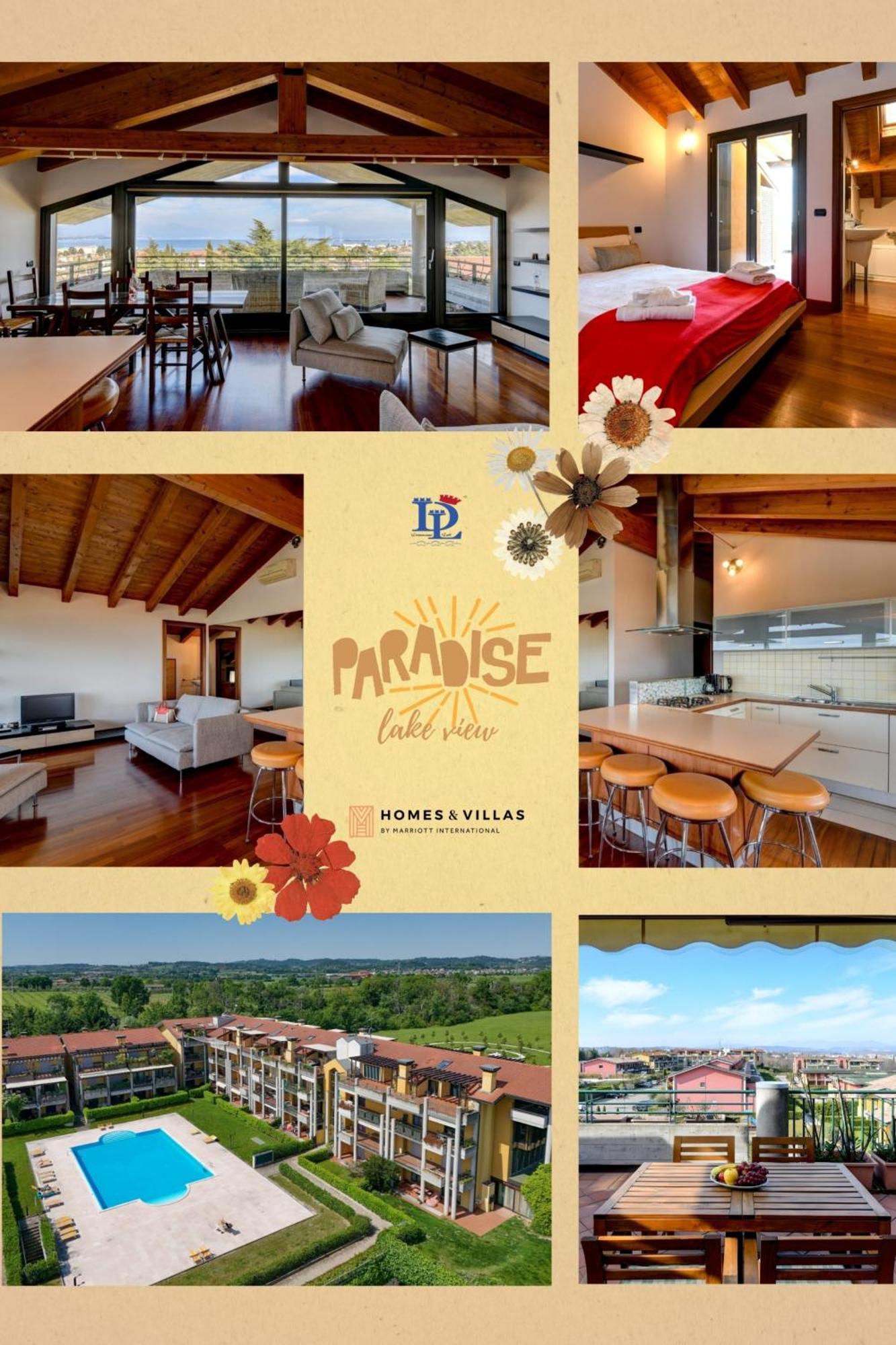 דסנזאנו דל גארדה Desenzanoloft Official Partner Marriott Homes & Villas - Paradise Lake View In A 5 Pools Exclusive Residence מראה חיצוני תמונה